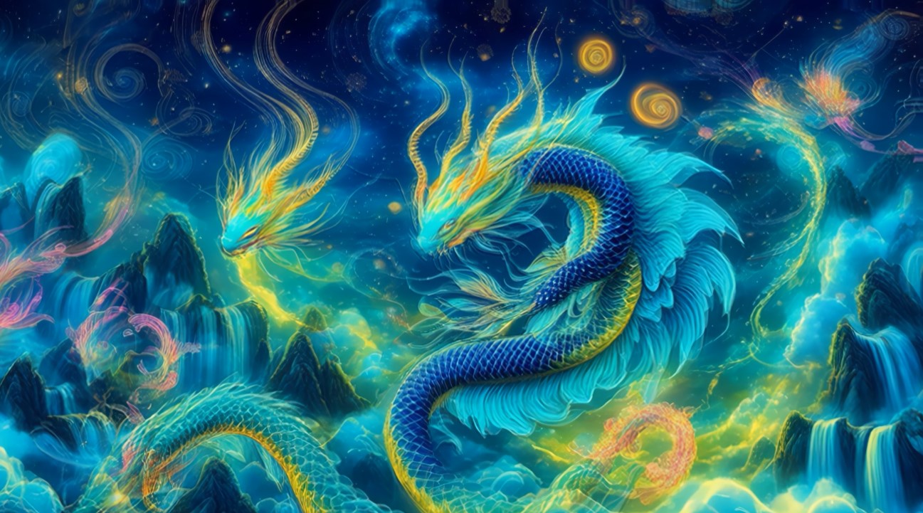 The Ethereal Realms Trippy AI Art
